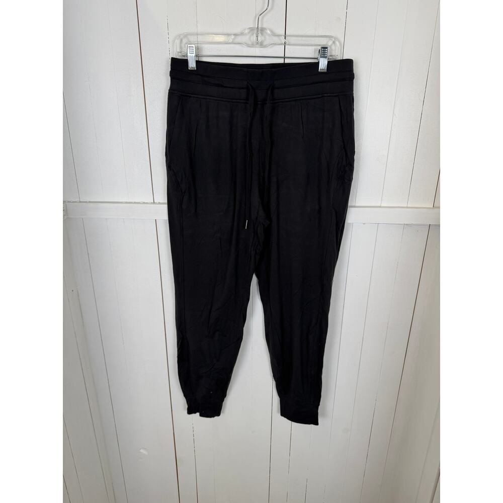 Lululemon Black Jogger Pants Size 10 Women's Nylon